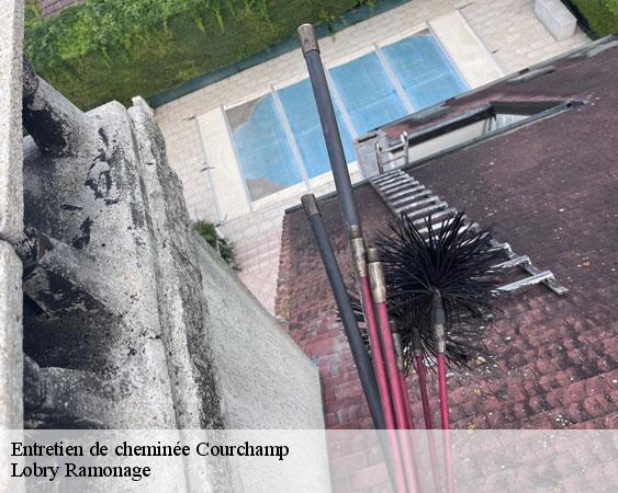 Entretien de cheminée courchamp-77560 Lobry Ramonage