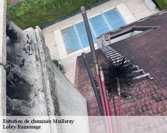 Entretien de cheminée  meilleray-77320 Lobry Ramonage