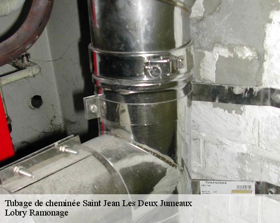 Tubage de cheminée  saint-jean-les-deux-jumeaux-77660 Lobry Ramonage