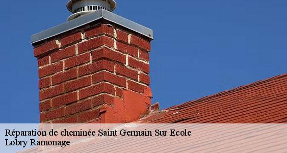 Réparation de cheminée  saint-germain-sur-ecole-77930 Lobry Ramonage