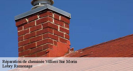 Réparation de cheminée  villiers-sur-morin-77580 Lobry Ramonage