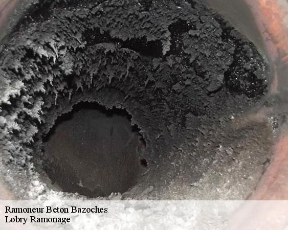 Ramoneur  beton-bazoches-77320 Lobry Ramonage