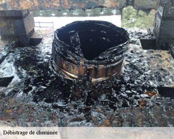 Débistrage de cheminée ichy-77890 Lobry Ramonage