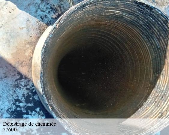 Débistrage de cheminée  jossigny-77600 Lobry Ramonage